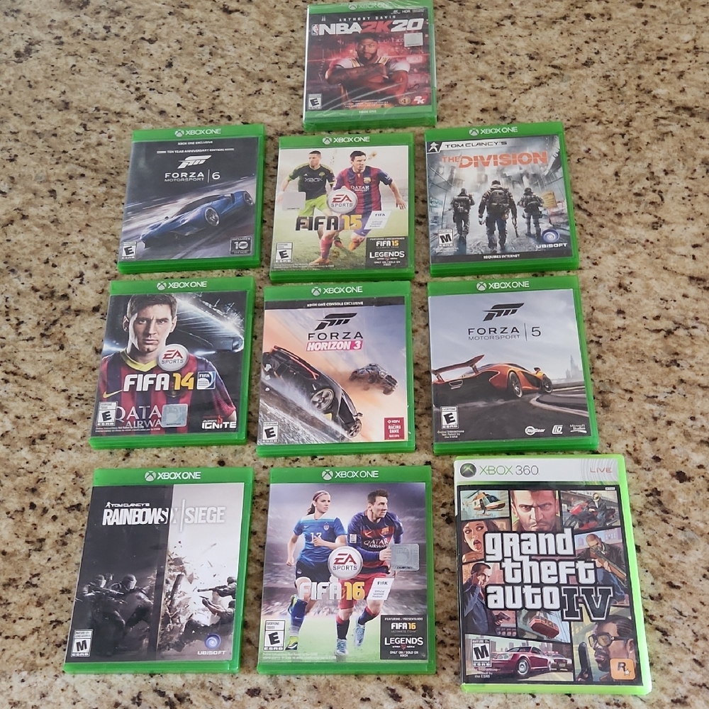 Xbox Video Games Collection